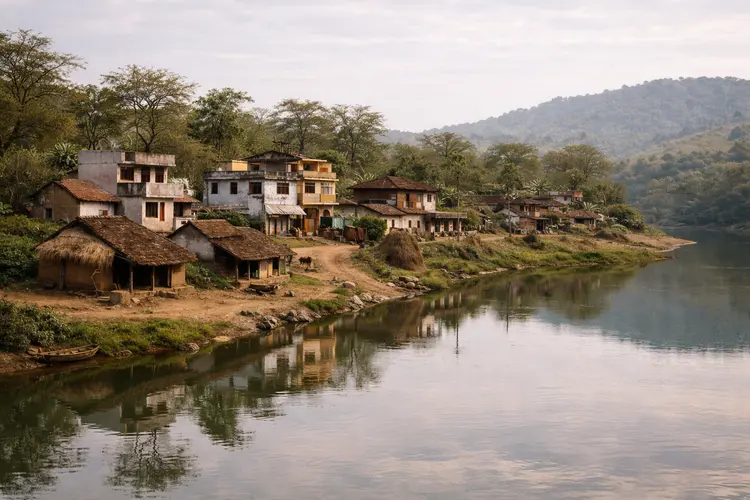village by the river